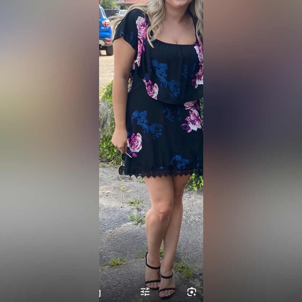 FLORAL DRESS - Picture 3 of 4